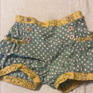 Matilda Jane Green and Pink Casual Shorts